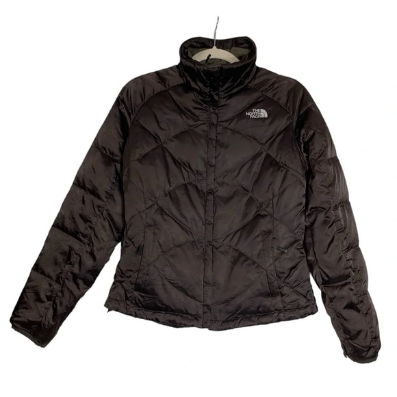 North Face Womens  Goose Down Puffer Jacket Metallic Brown Small Fall 2011 - Picture 1 of 15